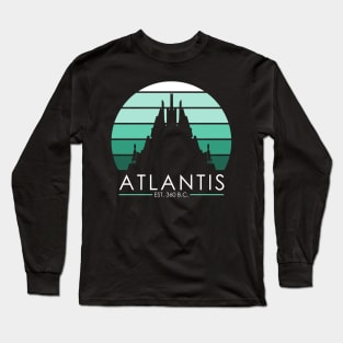 City of Atlantis Long Sleeve T-Shirt